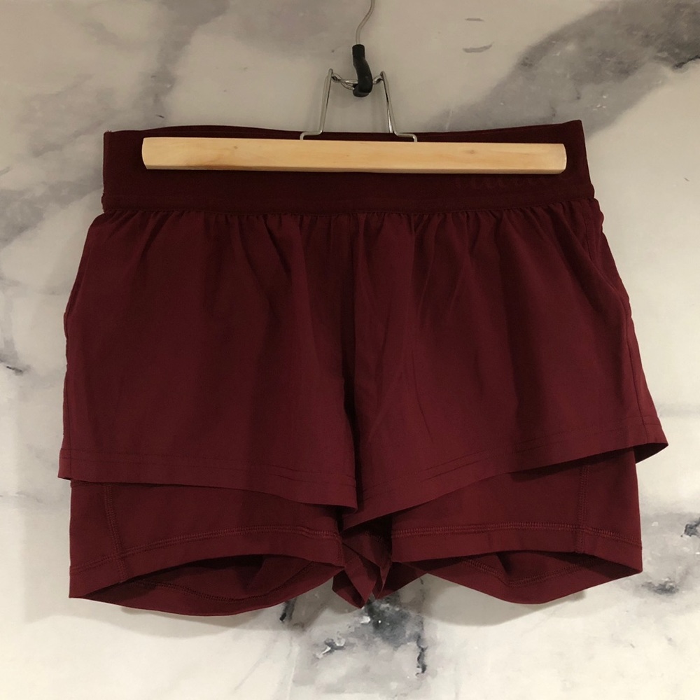 Lululemon Running Shorts with Liner (NWOT)